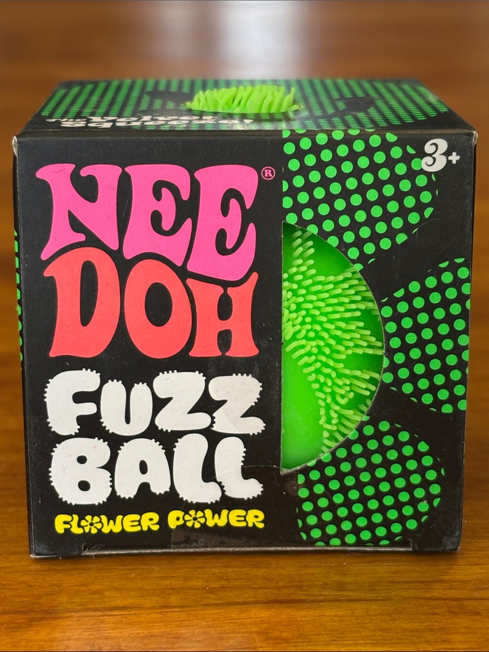 NEW NEEDOH FLOWER POWER FUZZ BALL The Velvet Squeeze Squishy Schylling Viral💚